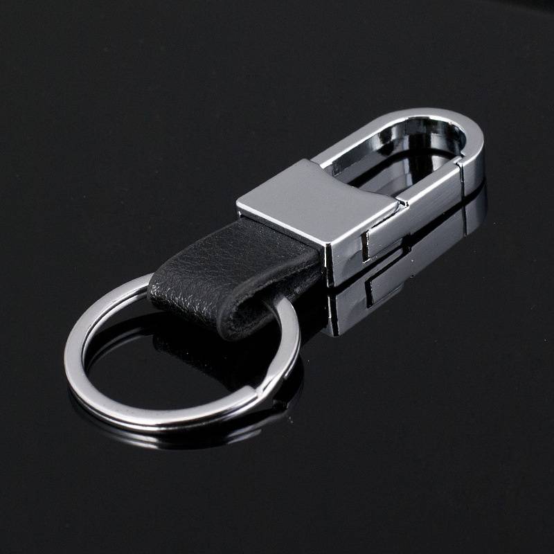 METAL DERİ DÜZ Anahtarlık