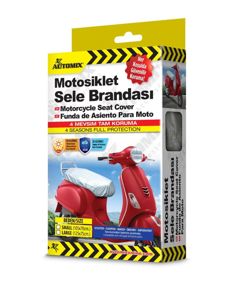 AUTOMİX MOTOSİKLET SELE BRANDASI SMALL 105 X 70cm