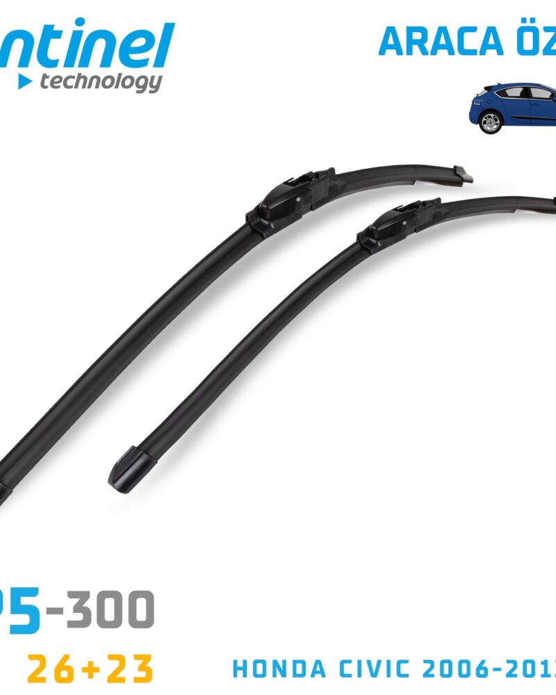 Sentinel ÖN Silecek Takım - Honda Civic 2006-2012 / 650mm 580mm