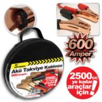 AUTOMİX Akü Takviye Kablosu 600 Amper