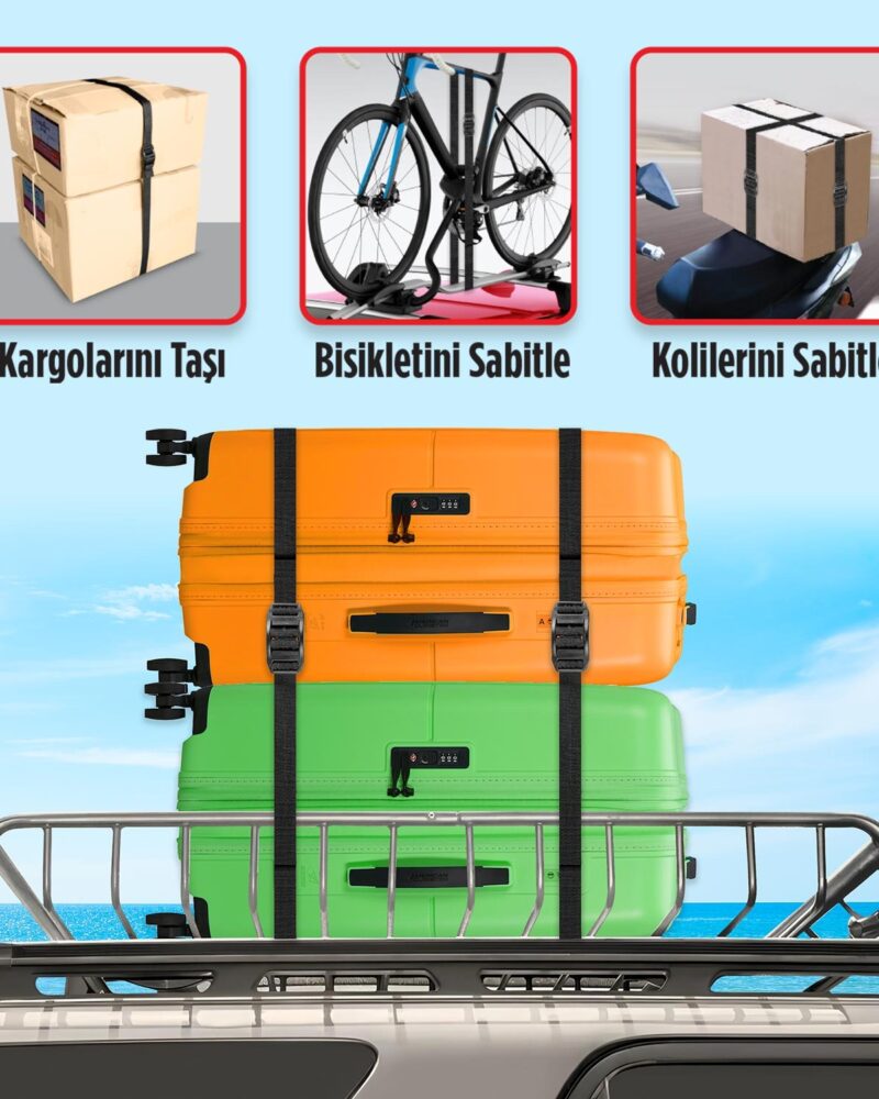 Tokalı Gergi Kayışı 250 cm - 2 Adet
