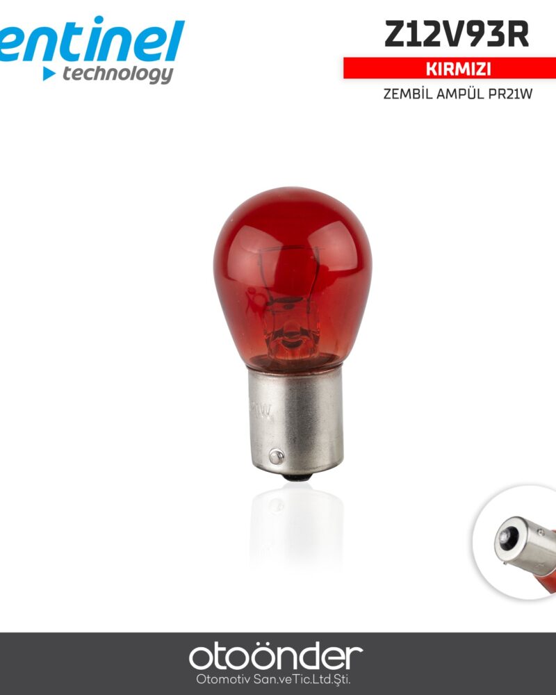 Sentinel ZEMBİL AMPÜL PR21W KIRMIZI