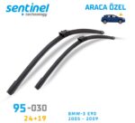 Sentinel ÖN Silecek Takım - BMW-3 E90 - 2005-2013 / 600mm 480mm