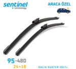 Sentinel ÖN Silecek Takım - Dacia Duster 2017 / 600mm 450mm