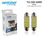 CANBUS SOFİT 41mm BEYAZ 49 SMD 12-24V UYUMLU LED Güçlü Işık - 2 Adet