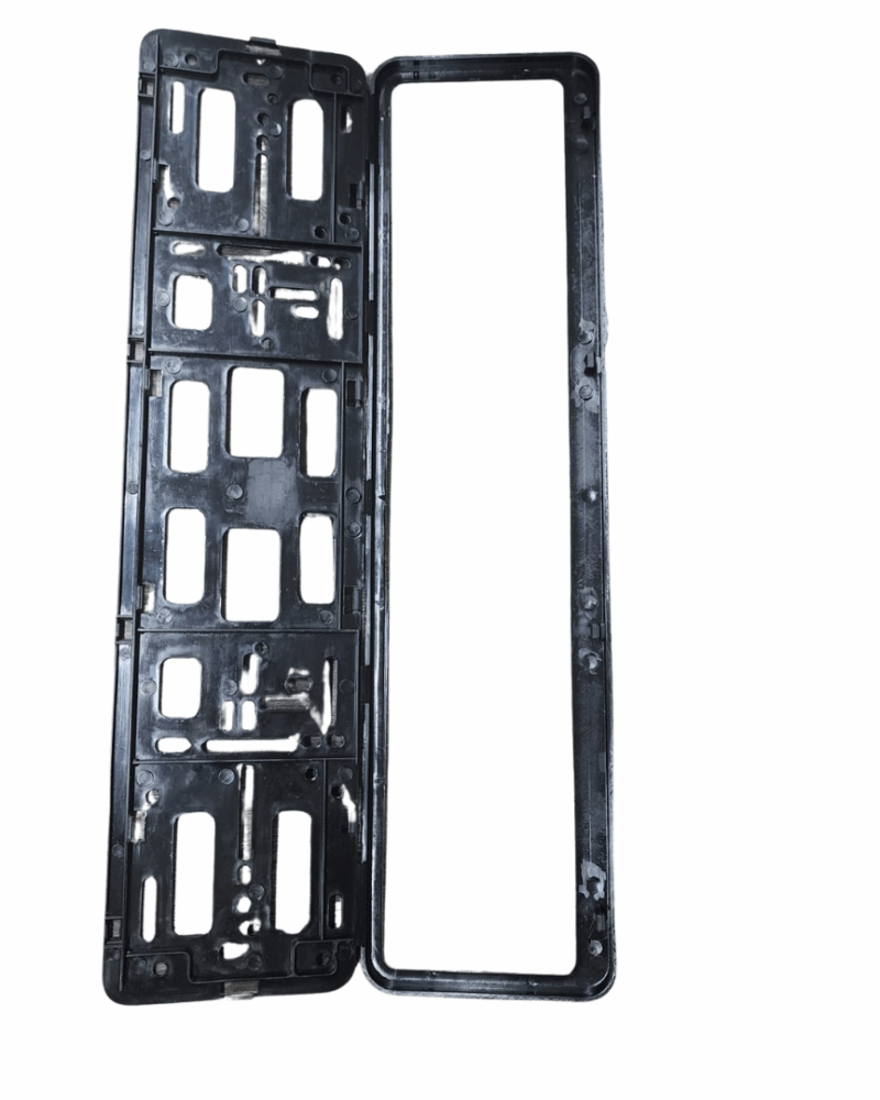 Çerçeveli Piano Black Plastik Plakalık 53,5 Cm X 13,7 Cm / 1 Adet