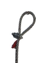 Automix Karabinalı Çelik Çekme Halatı 3 Ton / 3 MT