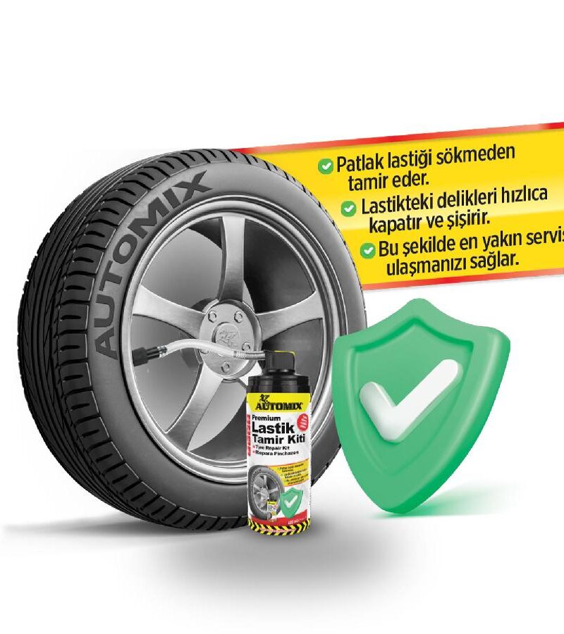 Automix Premium Lastik Tamir Spreyi 400ML