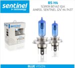 SENTİNEL SÜPER BEYAZ IŞIK AMPÜL H4
