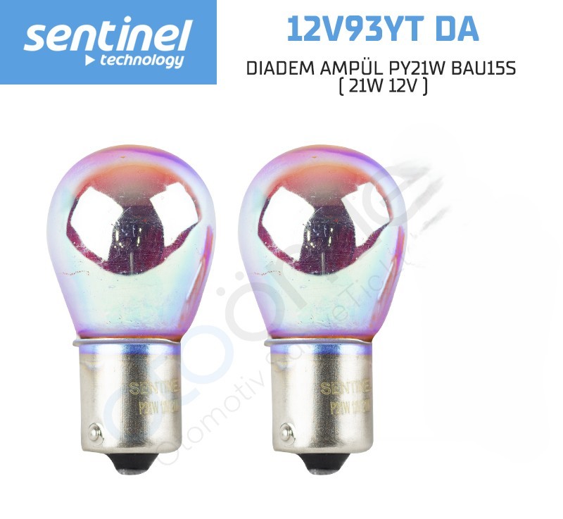 Sentinel DIADEM AMPÜL PY21W BAU15S- ( 21W 12V ) / Sinyal