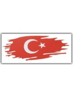 Türk Bayrağı Sticker / 22.5 cm