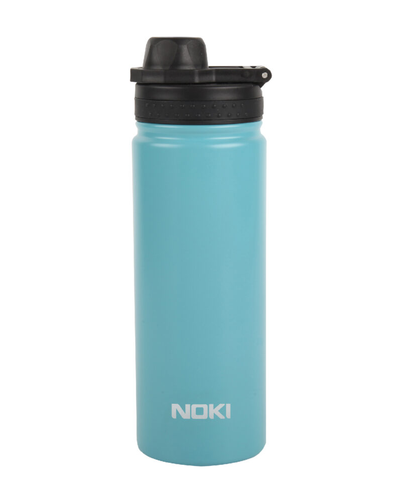 Noki Yeşil Çelik Matara Vidalı Kapak Taşıma Kulplu / 540 ML
