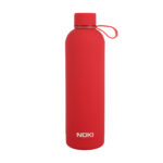 Noki Kırmızı Çelik Matara Vidalı Kapak Soft Touch / 730 ML