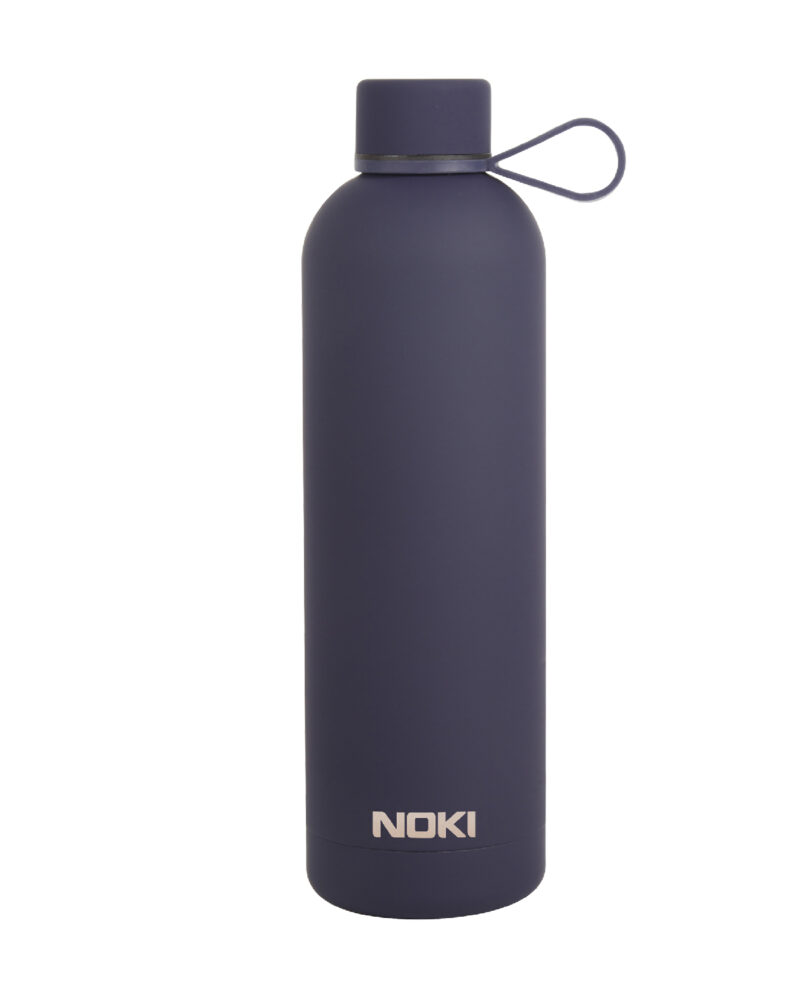 Noki Lacivert Çelik Matara Vidalı Kapak Soft Touch / 730 ML