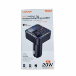 Linkage Araba Şarj Cihazı, Kablosuz FM Verici, 2 USB Portu Transmitter